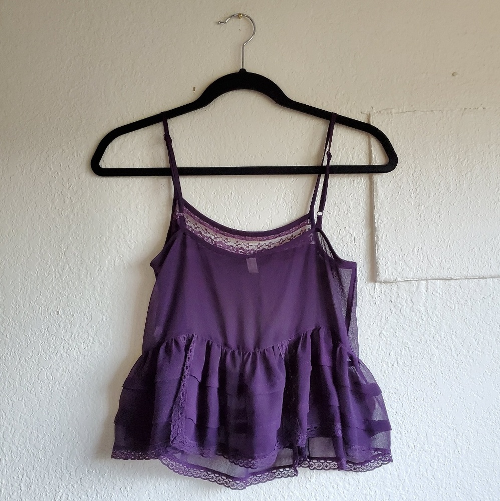 🚨SALE🚨 FREE PEOPLE INTIMATELY SHEER LACE TANK - Picture 5 of 5